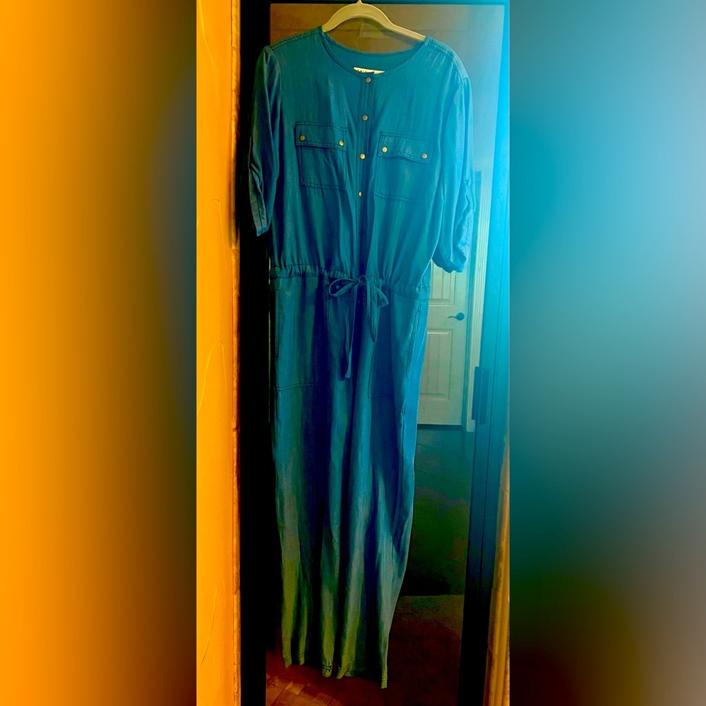 Denim jumpsuit